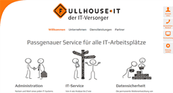 Desktop Screenshot of fullhouse-it.de