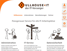 Tablet Screenshot of fullhouse-it.de